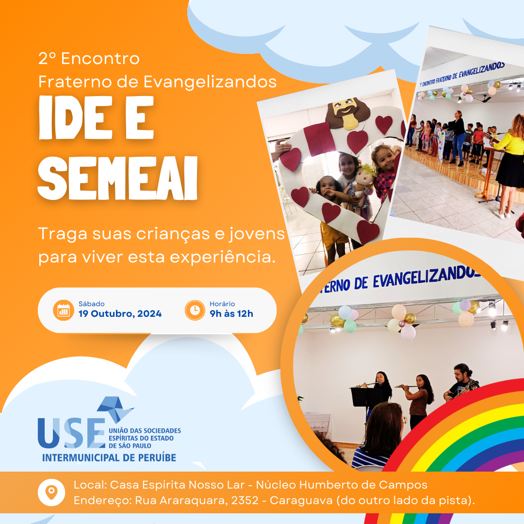 2º Encontro Fraterno de Evangelizandos: Ide e Semeai.