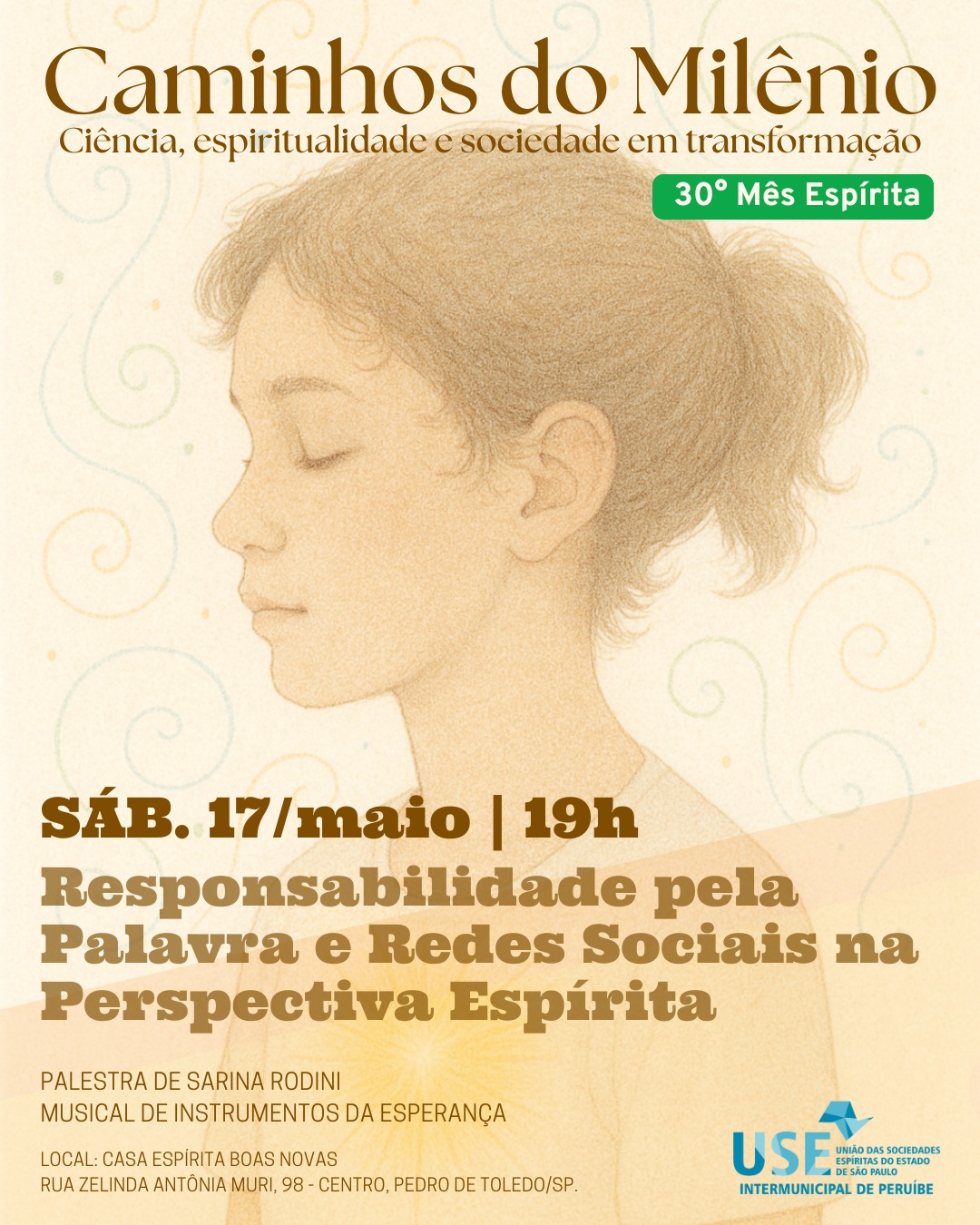 Responsabilidade pela Palavra e Redes Sociais na Perspectiva Espírita com Sarina Rodini