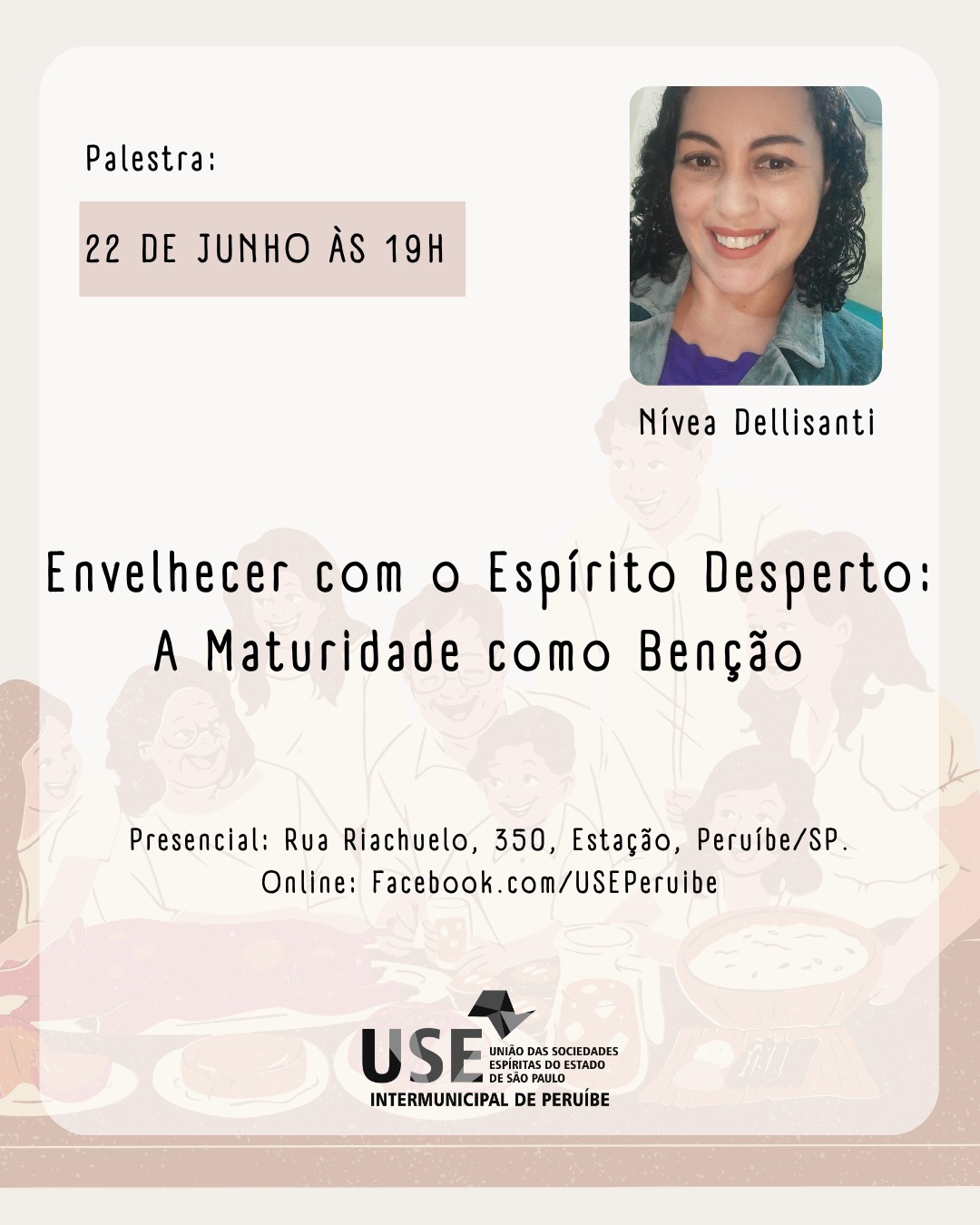 Envelhecer com o Espírito Desperto: A maturidade como bênção com Nívea Dellisanti.