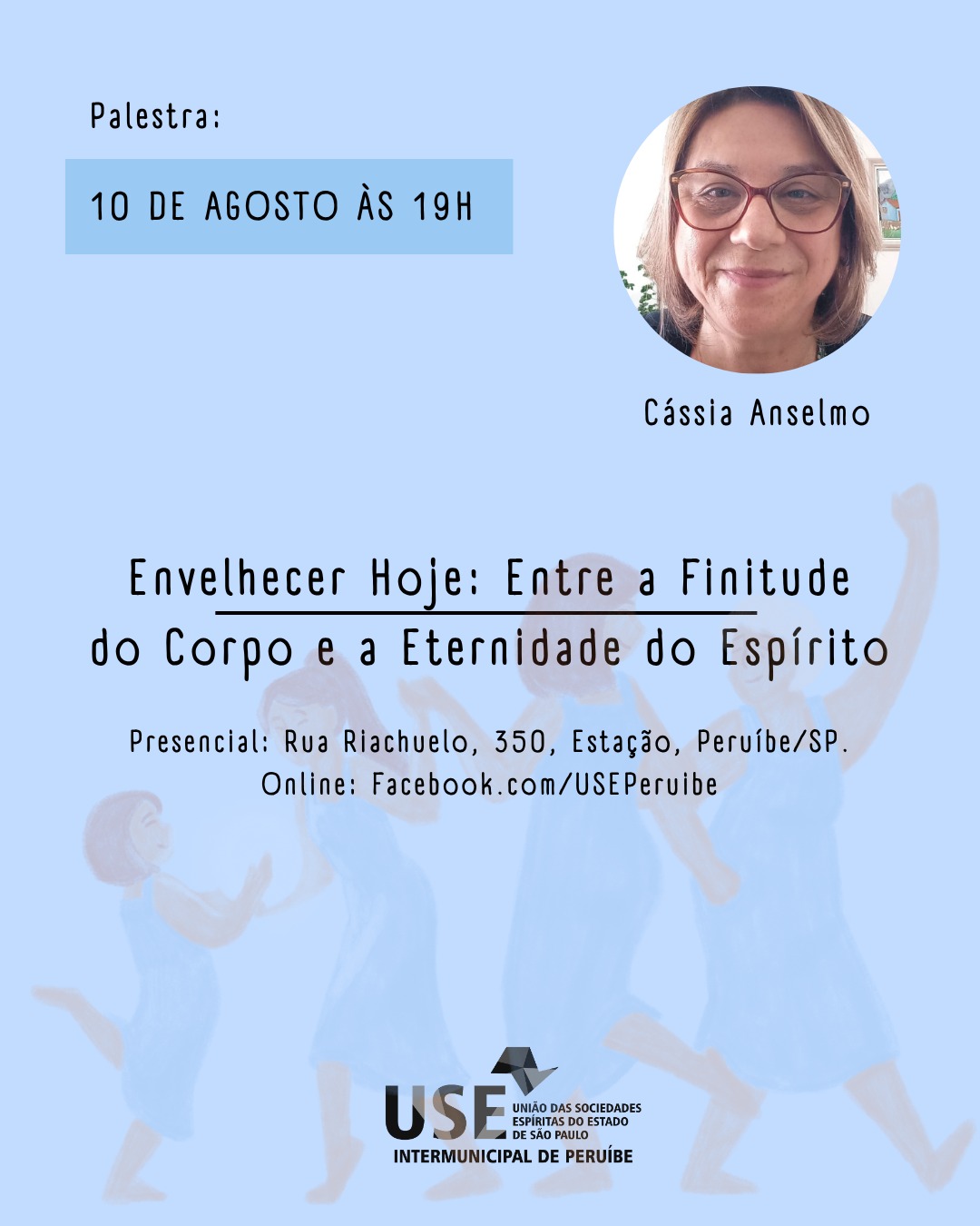 Envelhecer hoje: Entre a finitude do corpo e a eternidade do Espírito com Cássia Anselmo