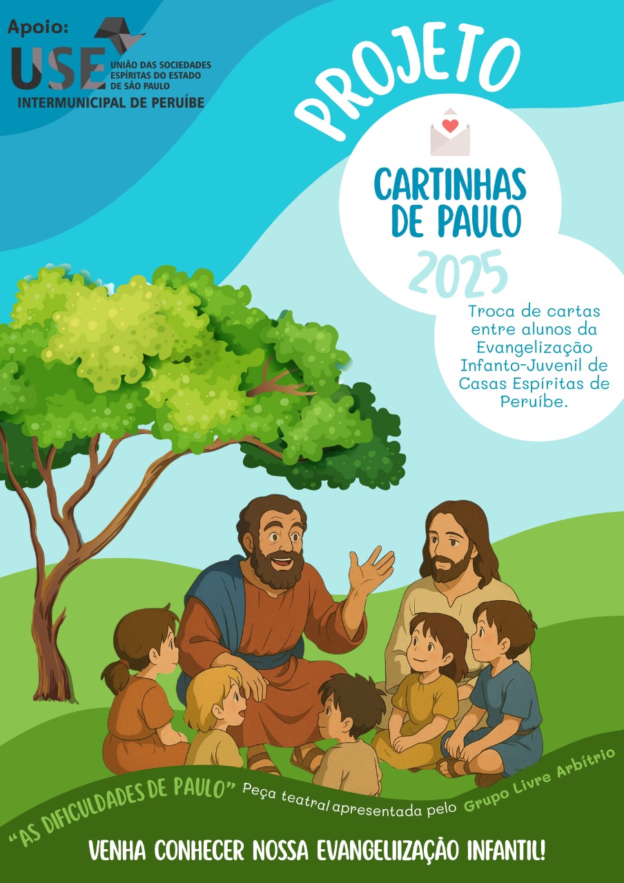 Projeto Cartinhas de Paulo: Conectando corações pelos ensinamentos do Cristo